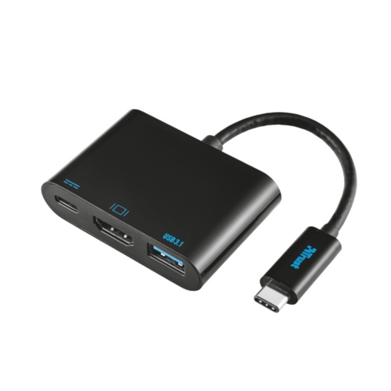 TRUST 3-IN 1 USB-C ADAPTER